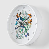 大きな時計の自然 壁時計 (傾斜)