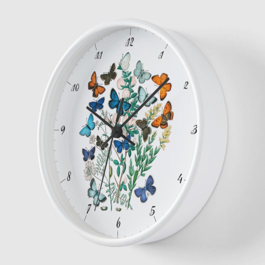 大きな時計の自然 壁時計 (傾斜)