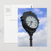 大きな時計 ポストカード (正面/裏面)