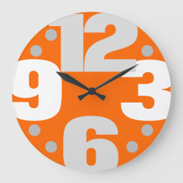 大きな時間 ラージ壁時計