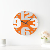 大きな時間 ラージ壁時計 (ホーム)