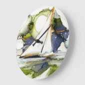 大きな月時計 ラージ壁時計 (傾斜)