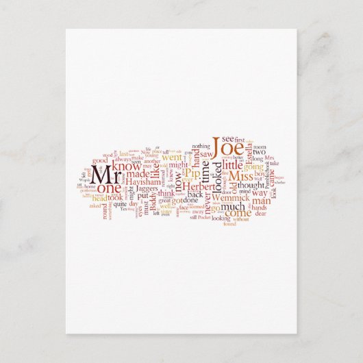 大きな期待 ポストカード (正面)