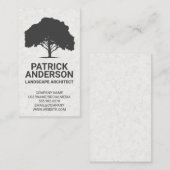 大きな木 |ガーデナー 名刺 (正面/裏面)