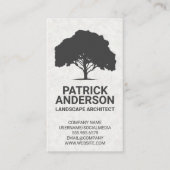 大きな木 |ガーデナー 名刺 (正面)