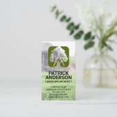 大きな木 |ヘッジクリッパー |造園 名刺 (スタンド正面)