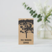 大きな木 | 自然なテクスチャの背景 名刺 (スタンド正面)