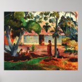 大きな木（1891年）ポール・ゴーギャン ポスター (正面)