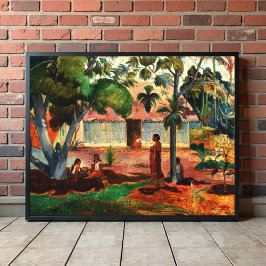 大きな木（1891年）ポール・ゴーギャン ポスター