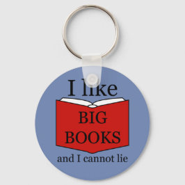 大きな本が好き キーホルダー