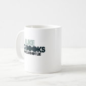 大きな本が好き コーヒーマグカップ (正面左)