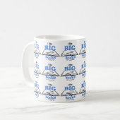 大きな本が好き コーヒーマグカップ (正面左)