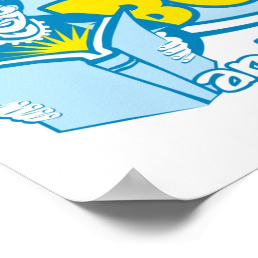 大きな本が好き ポスター (角)