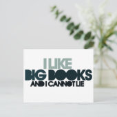 大きな本が好き ポストカード (スタンド正面)