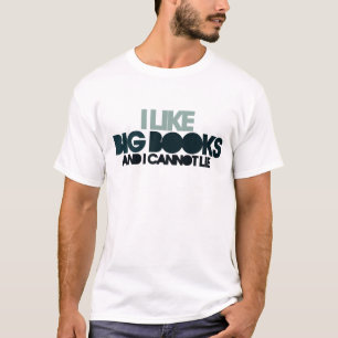 大きな本が好き Tシャツ