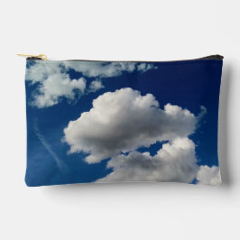 大きな柔らかい雲 アクセサリーポーチ