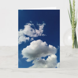 大きな柔らかい雲 カード
