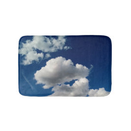 大きな柔らかい雲 バスマット