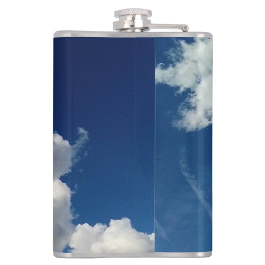 大きな柔らかい雲 フラスク (裏面)