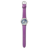 大きな柔らかい雲 腕時計 (フラット)