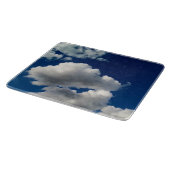 大きな柔らかな雲 カッティングボード (角)
