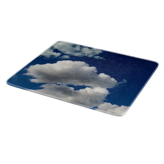 大きな柔らかな雲 カッティングボード (角)