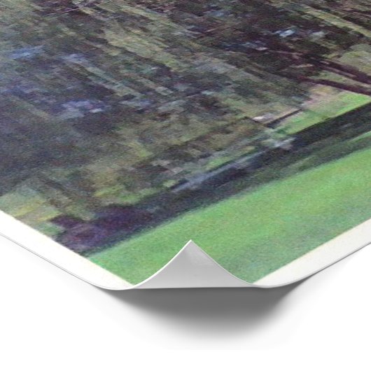 大きな柳 ポスター (角)