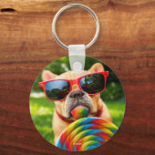 大きな棒つきキャンデー キーホルダー (正面)