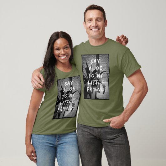 大きな植物、私の小さな友人 Tシャツ (ユニセックス)