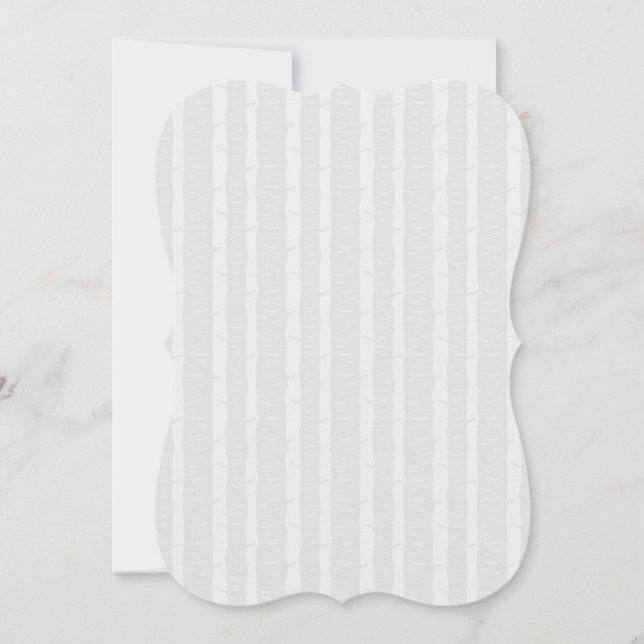 大きな樺の木樹皮の木 (正面)