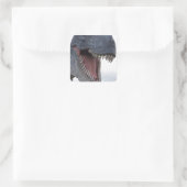 大きな歯を持つ恐竜 スクエアシール (バッグ)