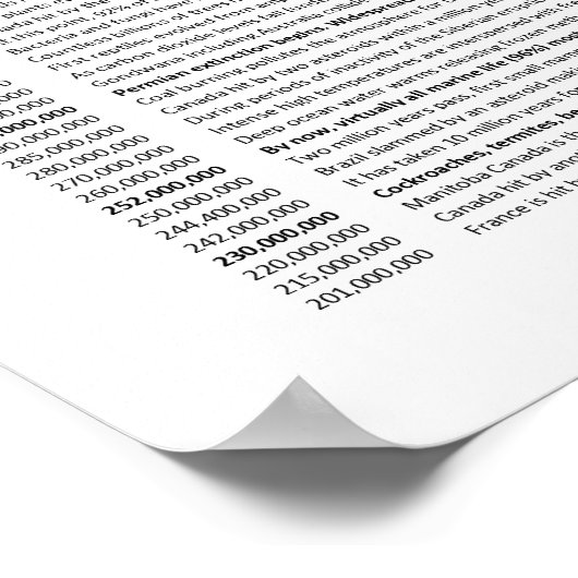 大きな歴史 ポスター (角)