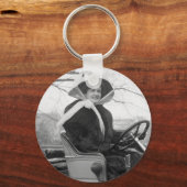 大きな毛皮のコート、1900年代初期 キーホルダー (正面)