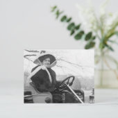 大きな毛皮のコート、1900年代初期 ポストカード (スタンド正面)