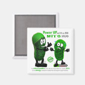 大きな水戸ハグでパワーアップ マグネット (正面/裏面)