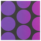 大きな水玉模様の色+あなたの背中。&アイディア ファブリック (クローズアップ)