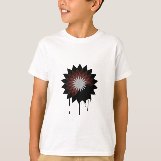 大きな油 Tシャツ (正面)