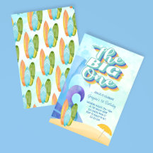 大きな波のサーフビーチ1歳の誕生日