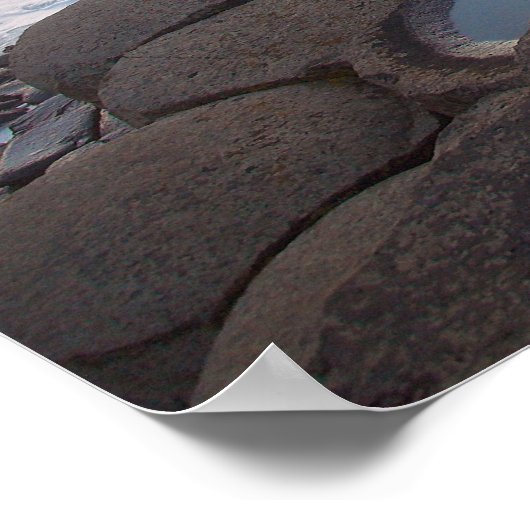 大きな波 ポスター (角)