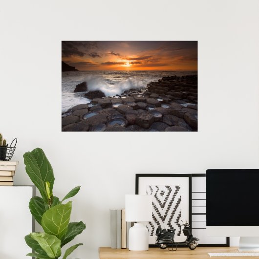 大きな波 ポスター (ホームオフィス)