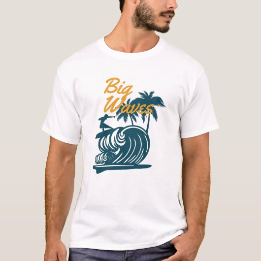 大きな波 Tシャツ (正面)