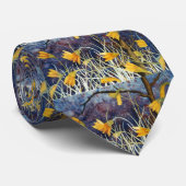 "大きな溝リリー"花園ネックタイ ネクタイ (ロール)