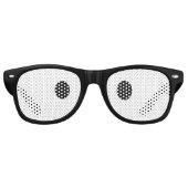 大きな漫画のアイコスチュームのサングラス レトロサングラス (正面)