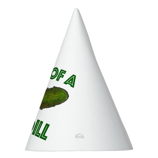 大きな漬物の一種 パーティーハット (右)