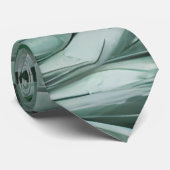 大きな濃い葉模様 ネクタイ (ロール)