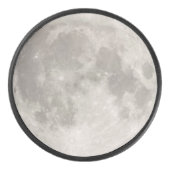 大きな灰色の月パック アイスホッケーパック (正面)