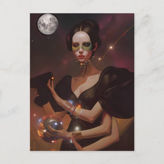 大きな物語の単なるプロット点 ポストカード (正面)