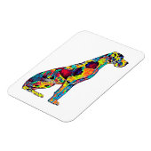 大きな犬のギフト3" x 4"柔軟なフォトマグネット マグネット (左側)