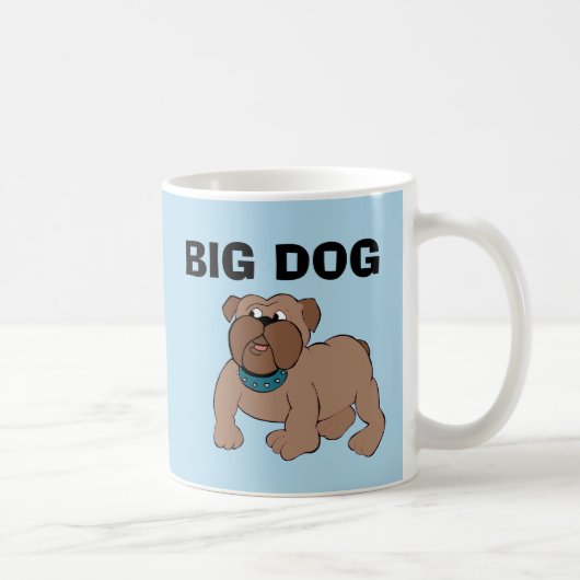 大きな犬、コーヒーマグ コーヒーマグカップ (右)