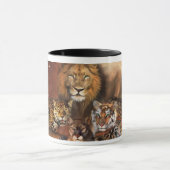 大きな猫のマグ マグカップ (中央)